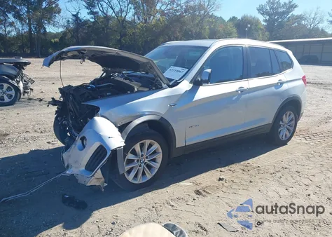 2017 BMW X3 xDrive28I from USA, damaged, VIN 5UXWX9C53H0T00708